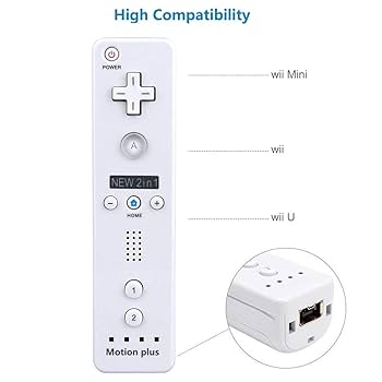 Amazon | との互換性 Wii リモコンプラス セット ヌンチャク