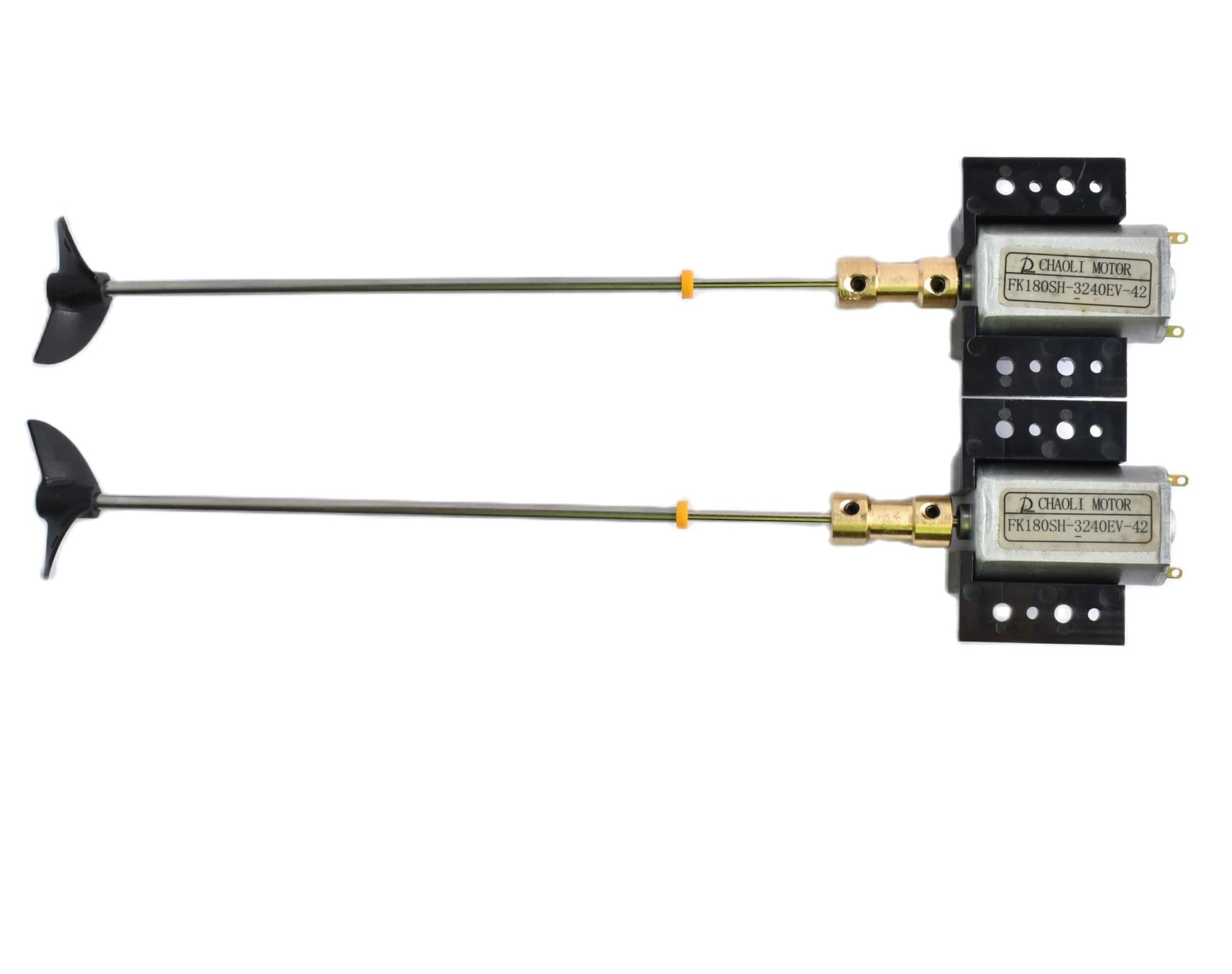 5A X2 szczotkowany Esc 3V-9V silny zestaw magnetyczny do silnika 180 silników + 15cm wał napędowy + śmigło CW CCW D30 + złącza 2to2mm do łodzi RC | 180 silników + wał napędowy 15 cm + śmigło CW CCW D30 + złącza 2 do 2 mm do łodzi RC(180 motor and 5A ESC)