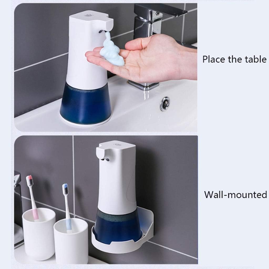 Dispensador de jabón con Espuma ABS, dispensador de jabón líquido, dispensador de jabón Inteligente Totalmente automático, dispensador de jabón con Sensor, dispensador de loción