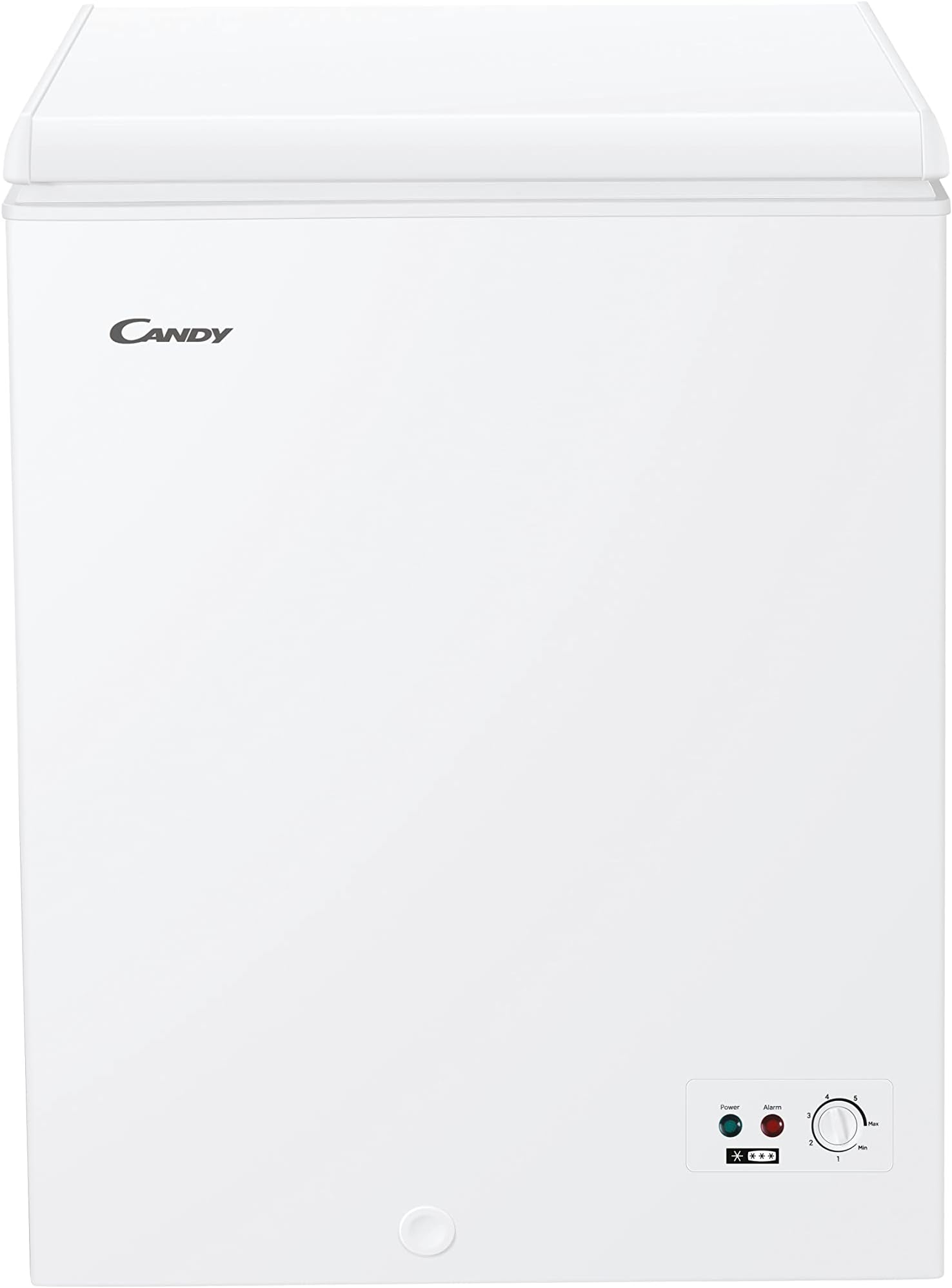 Congelatore A Pozzetto Candy CHAE1002E - 97 Litri, Classe Energetica E, Bianco, Congelamento 5,5 Kg/24h