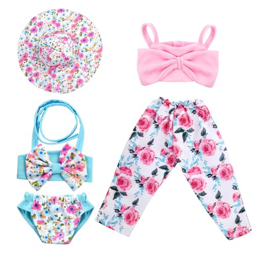 Puppenkleidung Sommer, Kleidung Outfits für Baby Puppen, Baby Puppe...