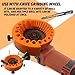 Drill Bit Sharpener, 2025 Drill Bit Sharpener for Grinder High Performance Drill Bit Grinding Tool for 2 to 13mm Drill Bits (Orange)
