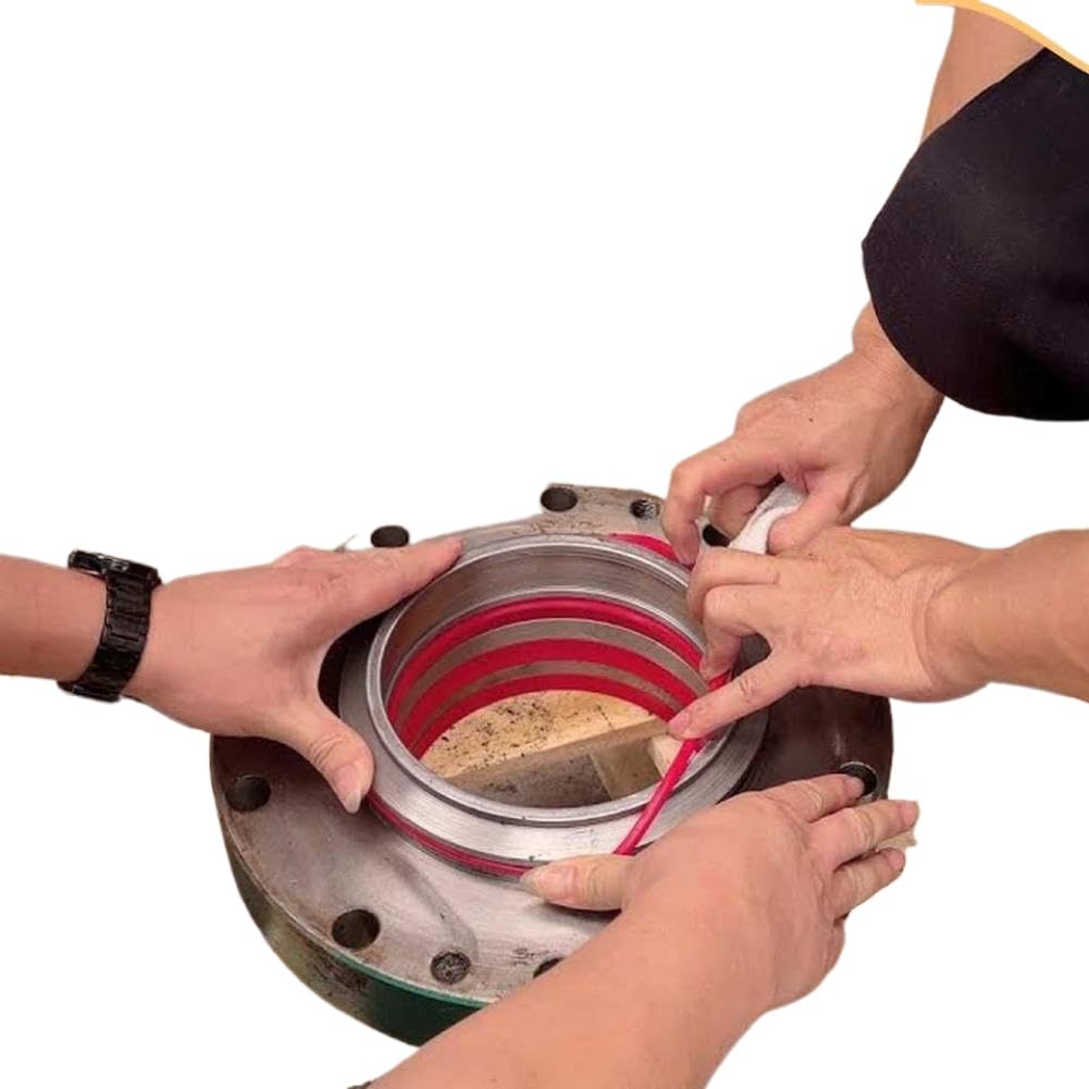 Kit di guarnizioni di riparazione pistone cilindro idraulico da 3 pacchi per applicazioni universali