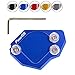 Produktbild F650GS Motorrad CNC Seitenständer Verbreiterung Ständer Seite Ständer Verlängerung Teller Pad für F 650 GS F650GS 2007-2014 Blau