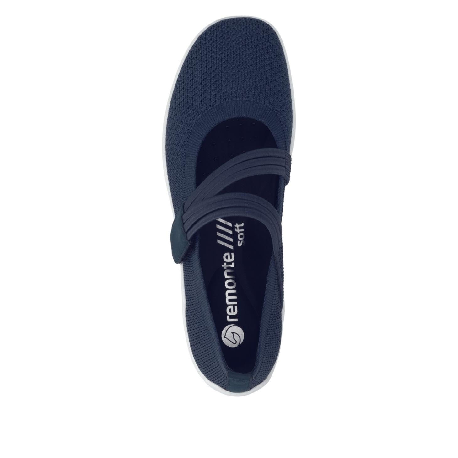Remonte R3519-14 Damen Slipper Textil blau blau