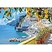 MINIWAN 500 Piece Amalfi Coast Puzzle, Premium Jigsaw Puzzle for Adults, Rustic Style, 23 x 15 Inches