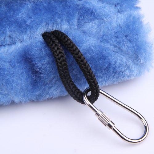 image for Vktech Plush Snuggle Bird Hammock Hanging Snuggle Cave Happy Hut Bird 