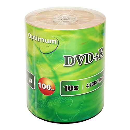 Optimum DVD+R 16x 4.7GB / 120min 100pk