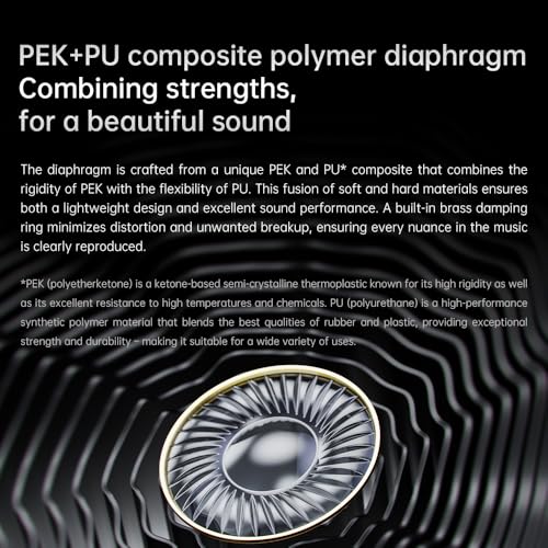Image of FiiO JT3 Over-Ear Open-Back Headphones, 50mm Dynamic Driver, PEK+PU Composite Diaphragm, Detachable 3.5mm Cable with Mic for Music & Gaming (Black)