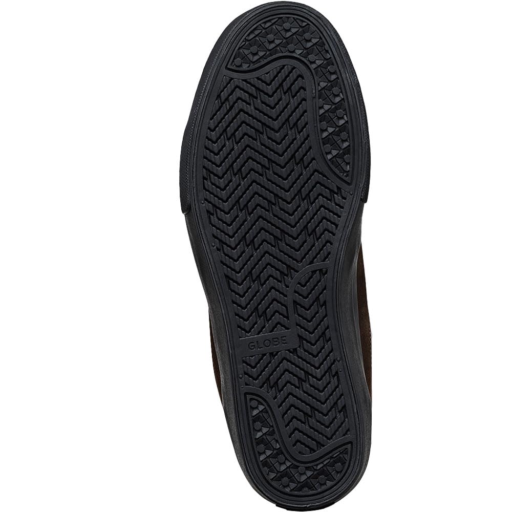 Globe Men's Mahalo Plus Skate Shoe, Coffee/Black, 7