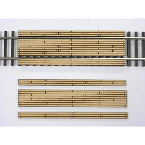 Train Time Laser HO Scale ** Laser Cut ** Custom Double Lane Crossing ~ 2 Pack Cover