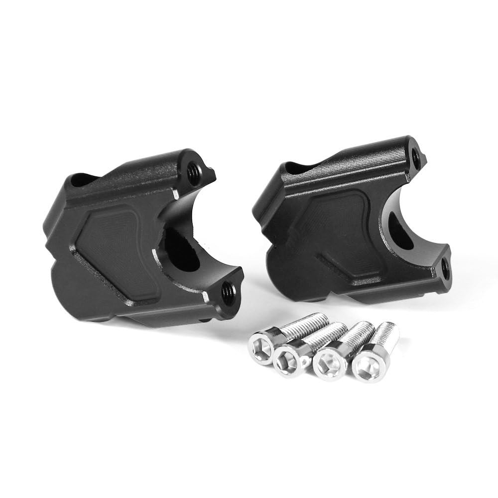 Motorcycle handlebar risers Pasuje do BMW F800GS F800GT F 800 GS ADV GT kierownica motocykla Riser uchwyt zaciskowy przedłużyć uchwyt do podnoszenia(Black-F800GT)