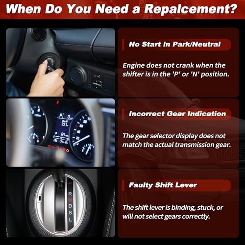 SWITCHRISE Park Neutral Position Und Rückfahrlichtschalter Mit Kabelbaum für Cadillac Für Chevy für GMC Neutral Safety Switch Für 4L60E 4L80E Getriebe 3523201/24298931/24229422