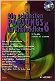 Die schönsten Popsongs für Alt-Blockflöte 6 - Altblockflöte Noten [Musiknoten]