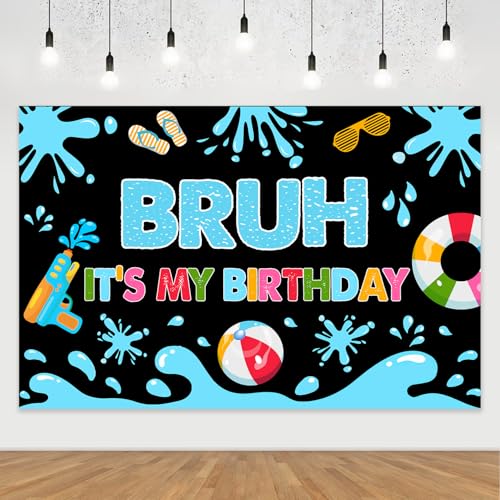 Toile de fond de photographie anniversaire hawaïen fille garçon pour décor de fête