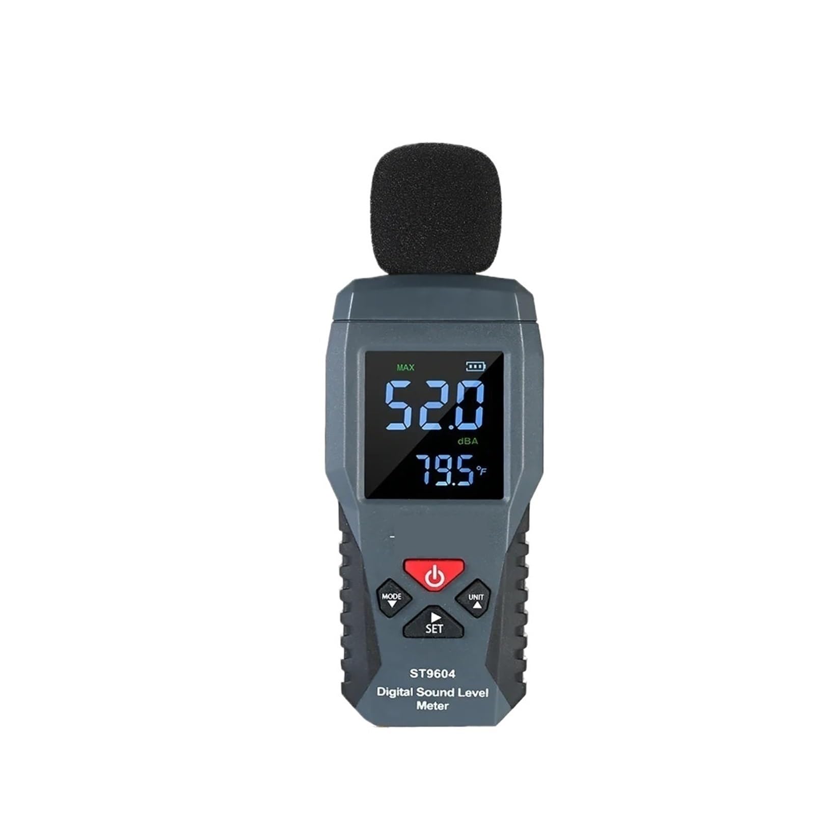Decibel Meter, Mini Digital Sound Level Meter LCD Display Noise Measuring Instrument Decibel Tester 30-130dBA