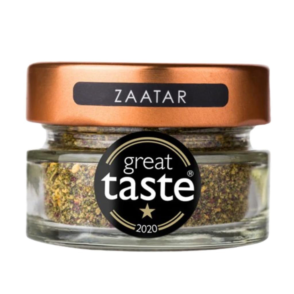 Zaatar Spice Blend 100g | Authentic Middle Eastern Spices Seasoning with Thyme, Sumac Spice & Toasted Sesame | Aromatic, Nutty & Citrusy Flavour | Perfect for Manakish, Salads, Meat & Vegetables