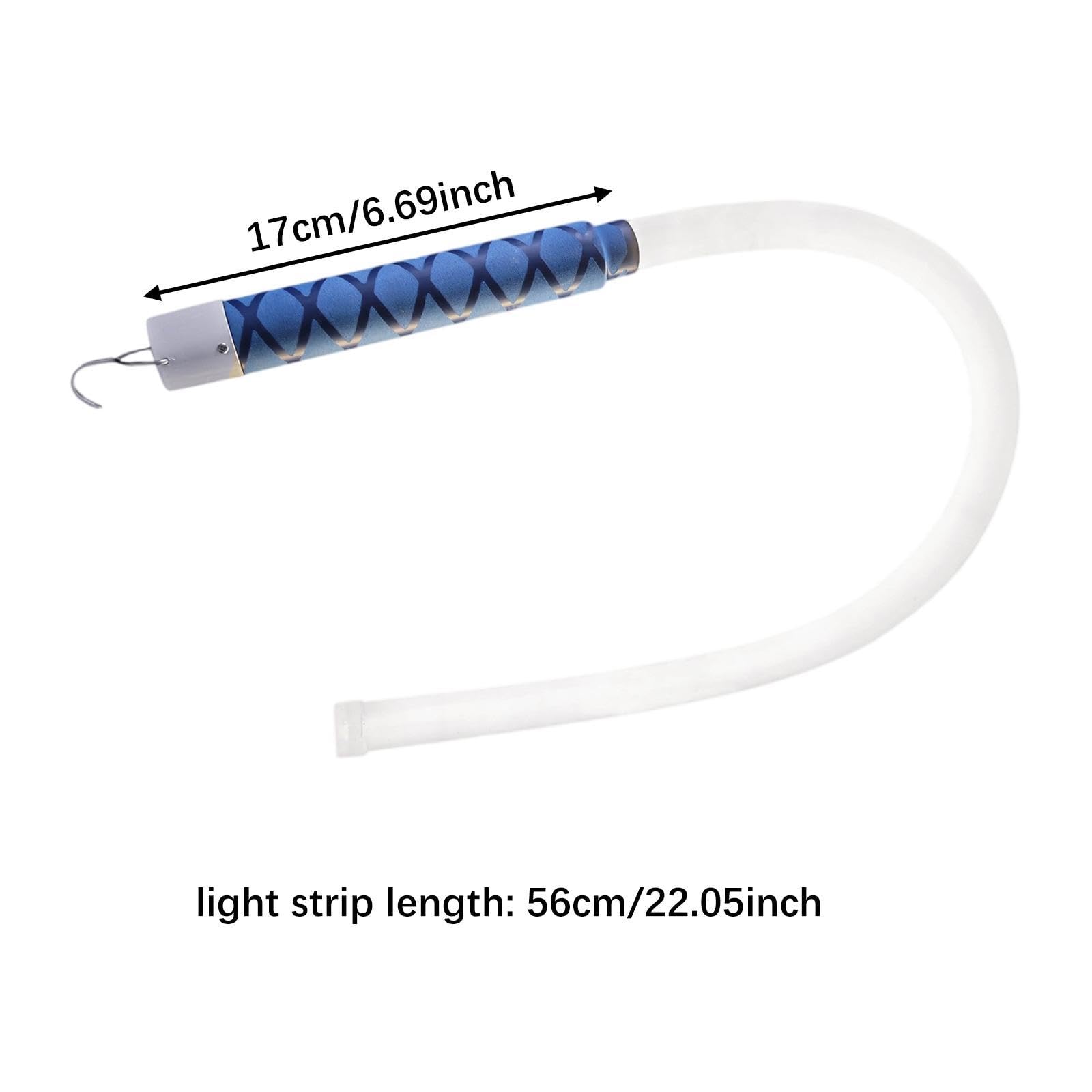 Milageto Linterna LED flexible con 3 modos, luz trabajo, luz flexible para acampar, exteriores y garaje.