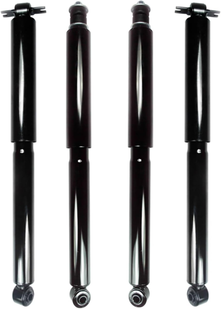 PM Auto Set of 4 Front-Rear Shock Absorber Compatible With 2007-2017 Jeep Wrangler