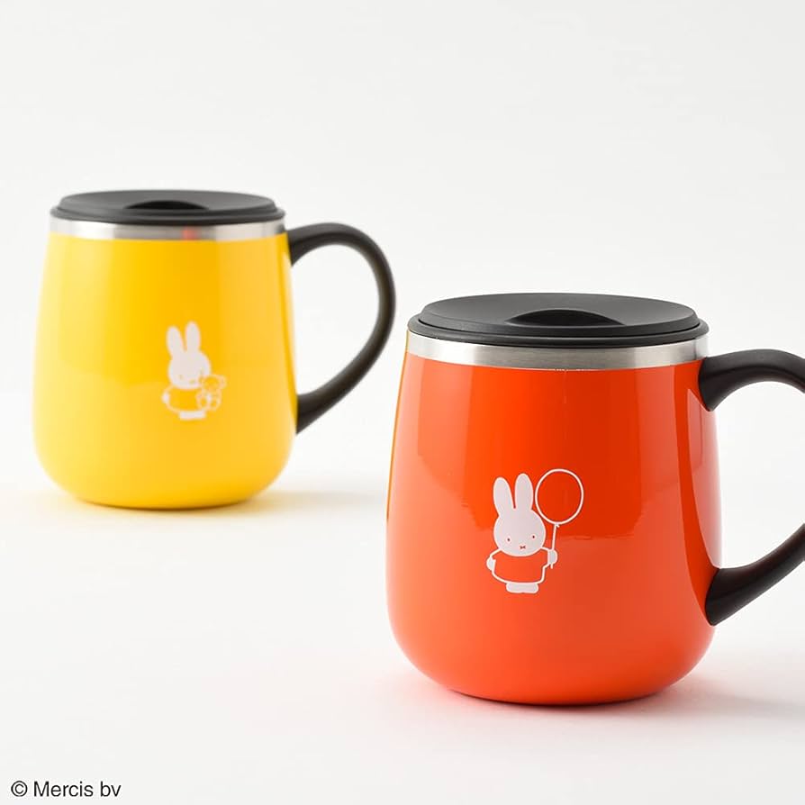 Amazon | BRUNO miffy 蓋つきステンレスマグ short BHK262 320ml