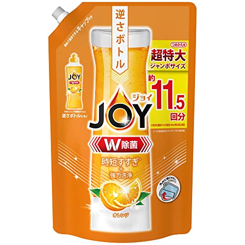 ジョイ W除菌 食器用洗剤 オレンジ 詰め替え 1,490mL