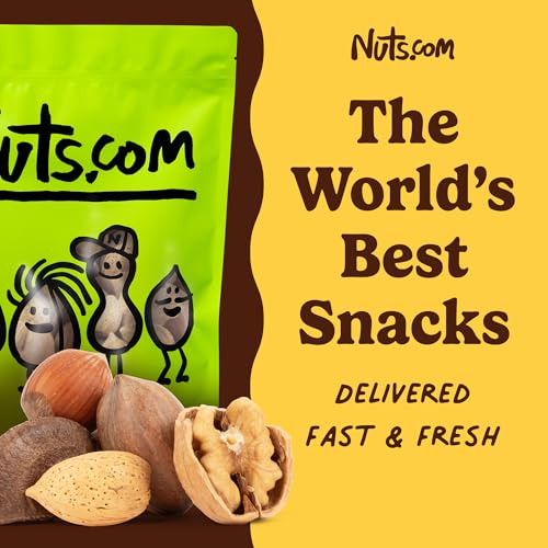 Image of Nuts com Mixed Nuts in Shell, No Brazil Nuts - 3 lb Bag, Natural, Includes Walnuts, Hazelnuts, Pecans, Almonds - Healthy Snack Sampler for Squirrels