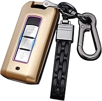 Vista 12 de ontto Funda para llavero Mitsubishi, entrada sin llave, funda de llave inteligente de protección completa de 360° para Outlander Lancer Eclipse Negro