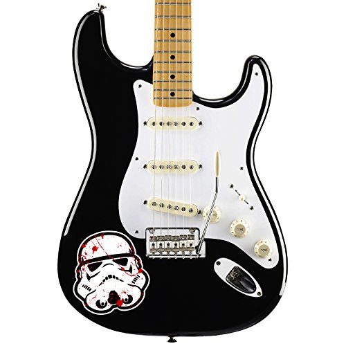 Storm Trooper Bloody Helmet Guitar Instrument Pickguard Sticker - 4