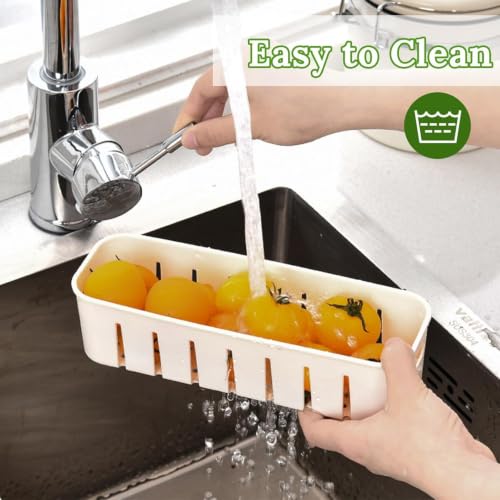 Image of JD Fresh Pack of 2 Fridge Storage Boxes with 4 Removable Serving Veggie Tray /Divided Plastic Fridge Organizer with Lid & Handle /Airtight Fridge Storage Container for Fruits,Vegetables &Kitchen Storage