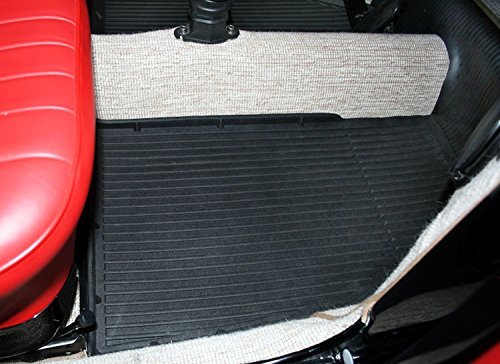 Kuhltek Motorwerks AC863910 All Weather Floor Liners (2 Piece Set for Front VW Beetle)