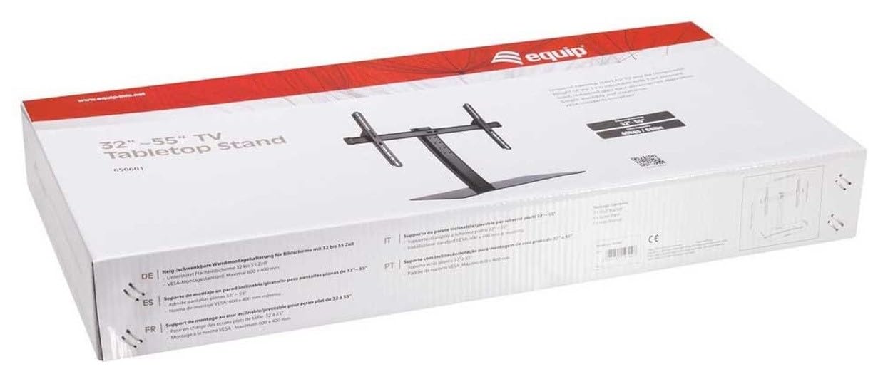 Equip Universal Tischfuß für TV und AV Componenten