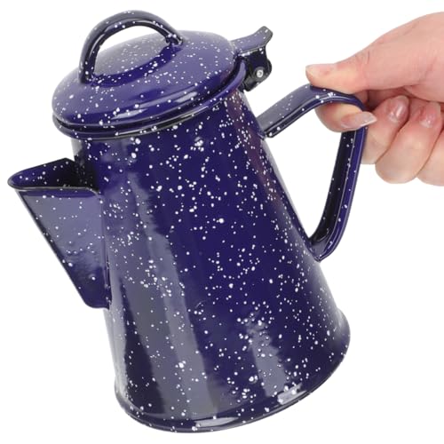 Bouilloire de feu de camp vintage et cafetière en émail - 6