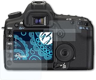 Bruni Screen Protector compatible with Canon EOS 5D Mark II Protector Film, crystal clear Protective Film (Set of 2)