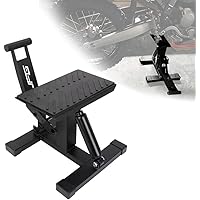JFG RACING Rollerbank voor motorfiets, voor het reinigen van wielen en het smeren van kettingen, voor middelgrote motorfietsen < 220 kg en bandbreedte < 180 mm