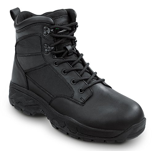 SR Max Jasper, Men's, Black, Soft Toe, Side-Zip, Slip Resistant Tactical Work Boot