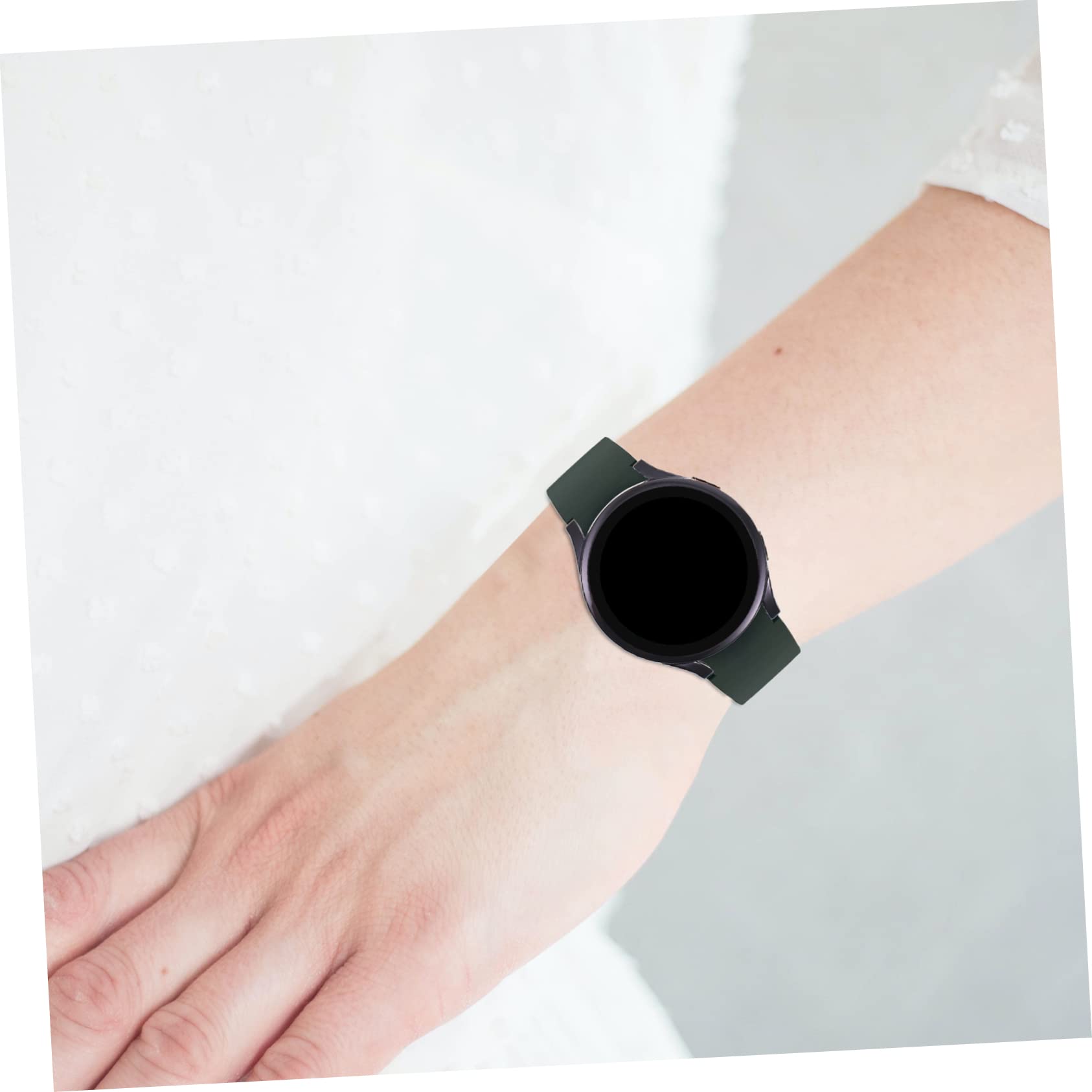 OSALADI 30pièces Coque De TPU Complète pour Watch De Transparent Argenté Accessoire Résistant Aux Chocs Et Pratique pour Montre Connectée