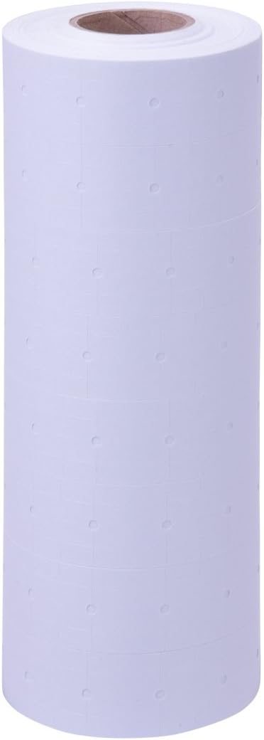White Labels to fit TowaGL/ SpeedyMark4/ Halmark Model L Price Guns 16 Pack (Free Ink Roll Included)…