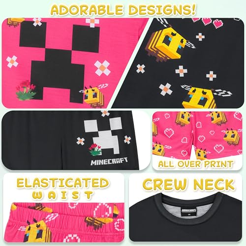 Get Trend Girls Pajamas Pack of 2 Cute PJs Teens Kids' Pajamas Girls' Sleepwear4