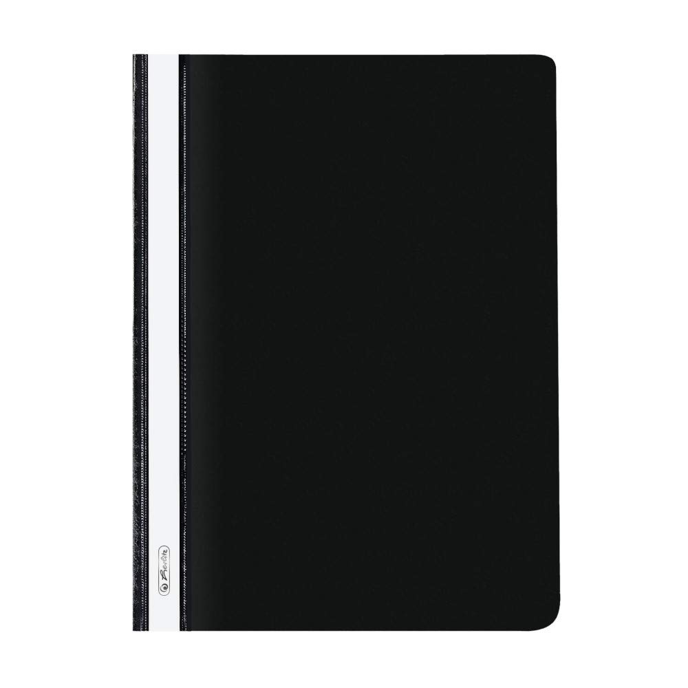 Herlitz 976480 A4 Din Flat File - Black