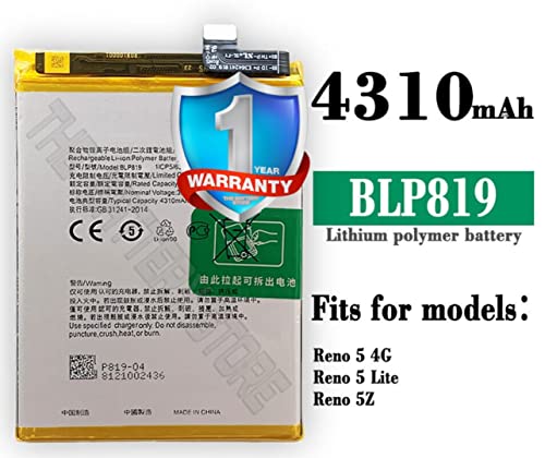 Image of Original BLP819 Battery for Oppo A57 / 5 4G / 5 LITE / 5Z Battery with 1 Year Warranty ***(J0035)