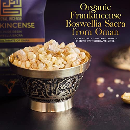 Frankincense Resins | Boswellia Sacra Frankincense Incense |Chruch Incense Olibanum Gum Bulk |Luban 100 Grams (3.5 Ounce) #TOP2