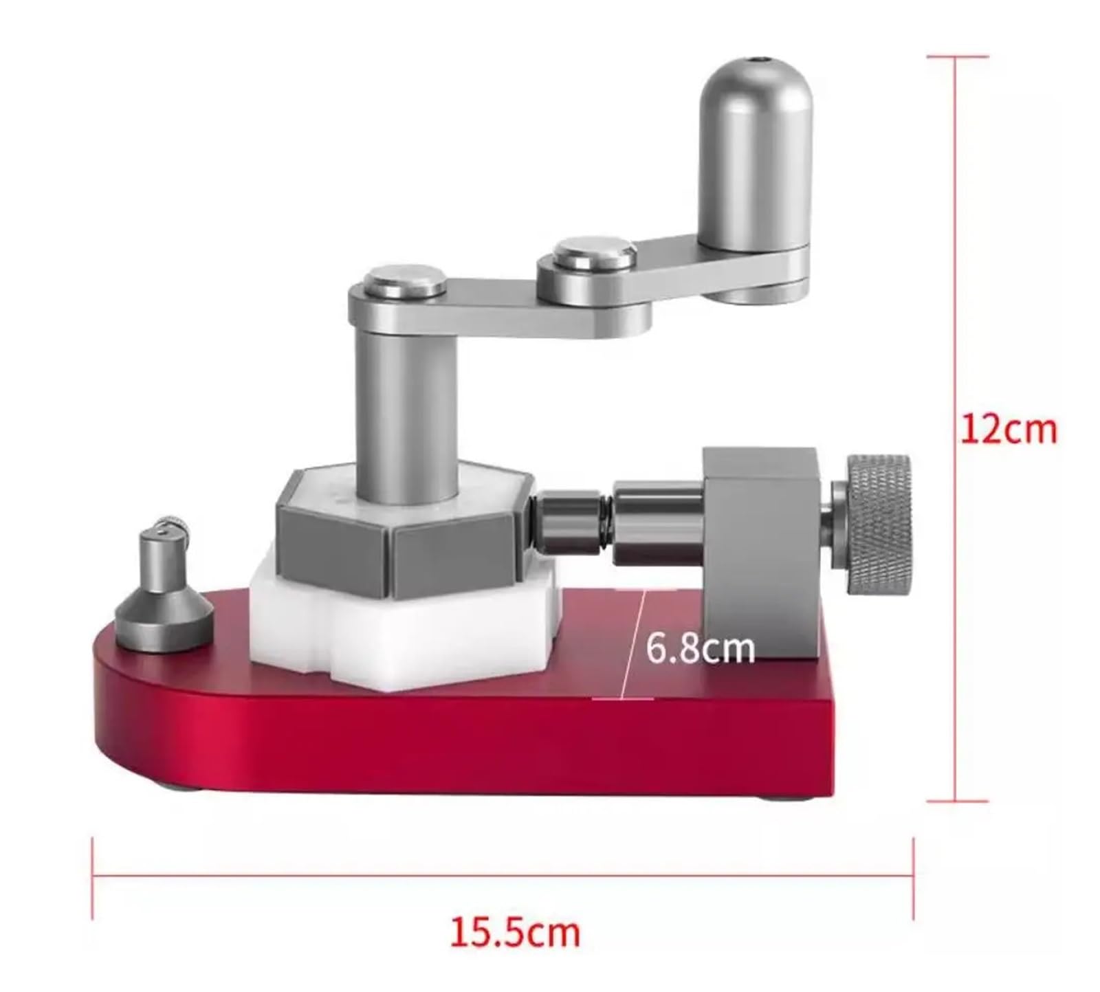 1 removedor de pasador de chaveta de reloj giratorio de 360 ​​° W3038 | Quitar pasadores y tornillos for ajustar o reparar pulseras de reloj.