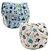 JT-Amigo Pañal Bañador Reutilizable Para Bebé (Pack de 2), Set3