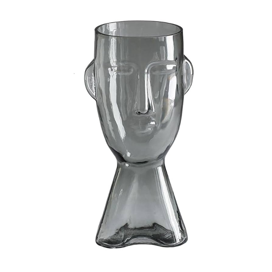 花瓶　作者不明 深川製磁 (フカガワセイジ) 花瓶 ネイビー×ホワイト 牡丹