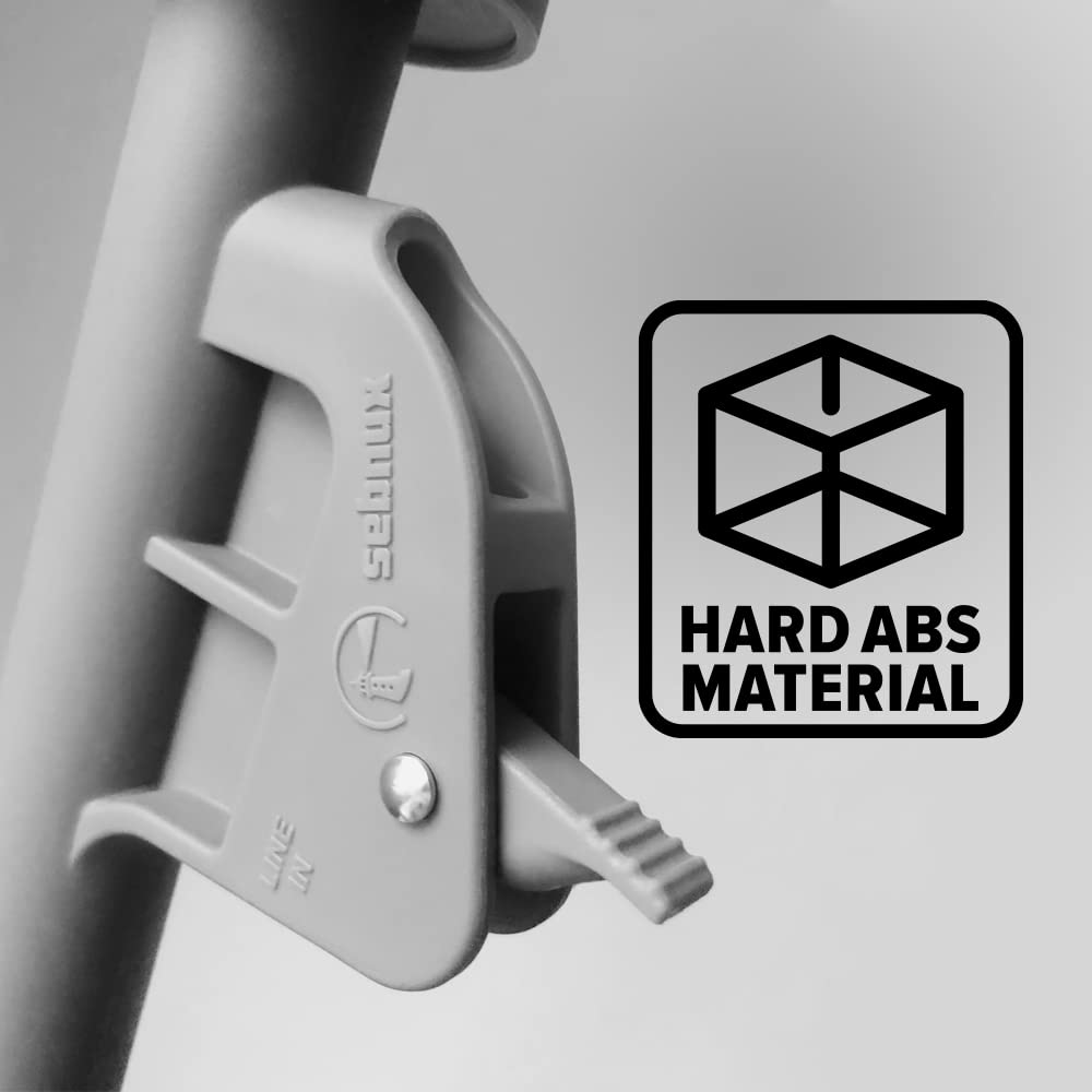 Sebnux Boat Fender Adjuster Boat Bumper Holder Boat Fenfer Hanger for Pontton (Quick Release 2 Pack)