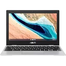 ASUS Chromebook Celeron Dual Core – (4 GB/64 GB EMMC Storage/Chrome OS) CX1101CMA-GJ0007 Chromebook (11.6 Inch, Transparent Silver, 1.24 Kg)