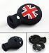 Cuztom Tuning for 2007-2014 Mini Cooper Smart CAR Key FOB Black Union Jack Silicone Protective CASE Cover