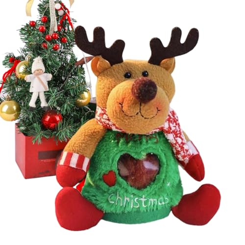 Bolsas Navideñas para Golosinas | Suministros de Paquetes de Caramelos Envueltos de Papá Noel,Bolsas De Sorpresas Para Fiesta - Para Cumpleaños Truco o Trato Rellenos para Calcetines Aula Escuela Estu