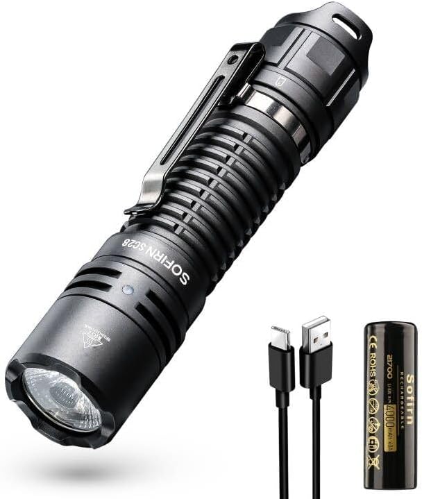 Sofirn SC28 Super Bright 2800 Lumens USB Rechargeable Flashlight - Image 4