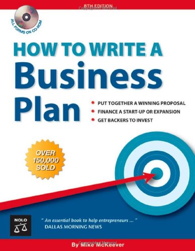 Buy How to Write a Business Plan — BookShops.in